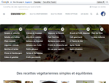 Tablet Screenshot of cuisinepop.com